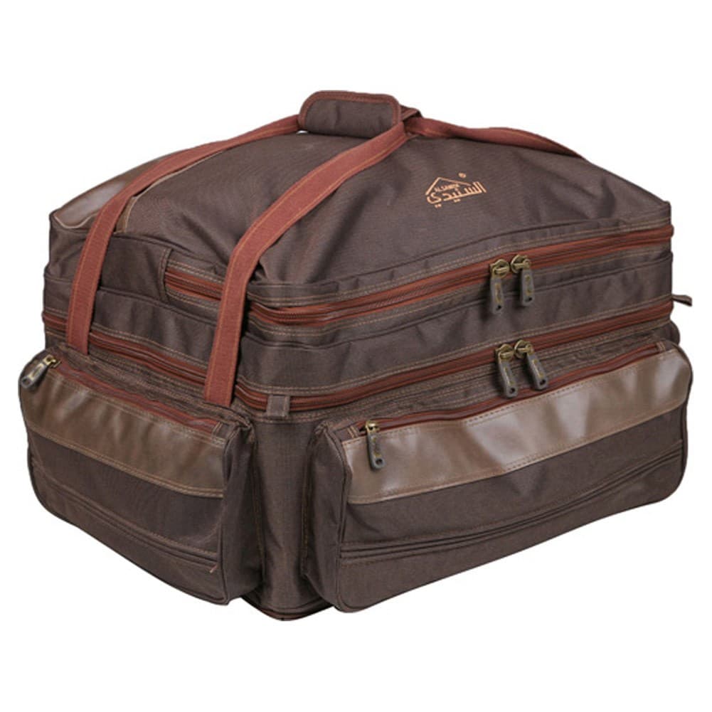 ALSANIDI, Bag with iron box, Trips bag, Coffee Brown, Size 59*43*35Cm