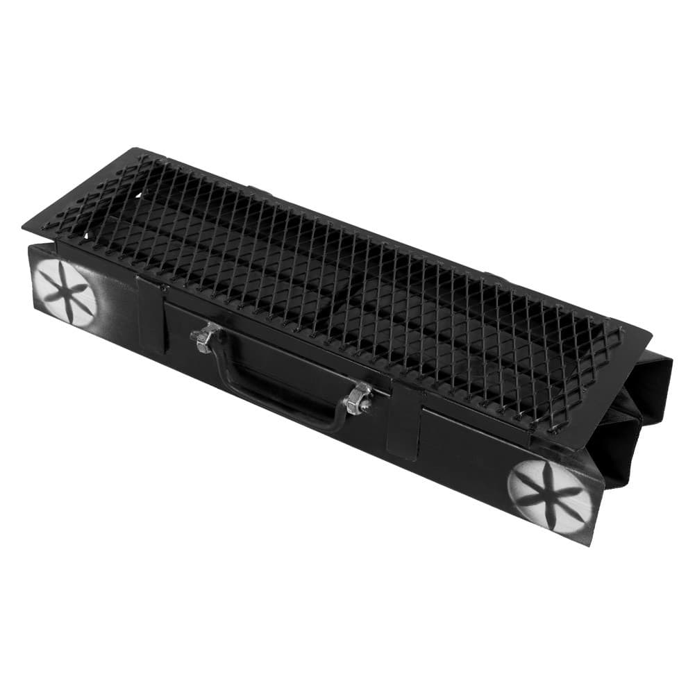 ALSANIDI, Portable Charcoal Grill for trips, Charcoal stove, Black, Size 60*60 Cm