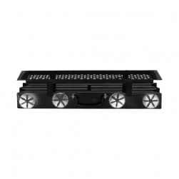 ALSANIDI, Portable Charcoal Grill for trips, Charcoal stove, Black, Size 70*70 Cm