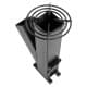 ALSANIDI, Portable Charcoal Grill for trips, Charcoal stove, Black, Size 50 Cm