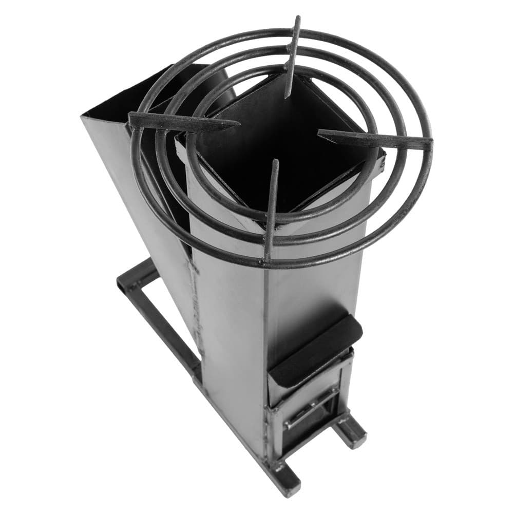 ALSANIDI, Portable Charcoal Grill for trips, Charcoal stove, Black, Size 40 Cm