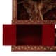 ALSANIDI, Kamar Storing and Displaying Pitchers and Jugs Cupboard , Kamar Wood, Red, Size 150*220 Cm