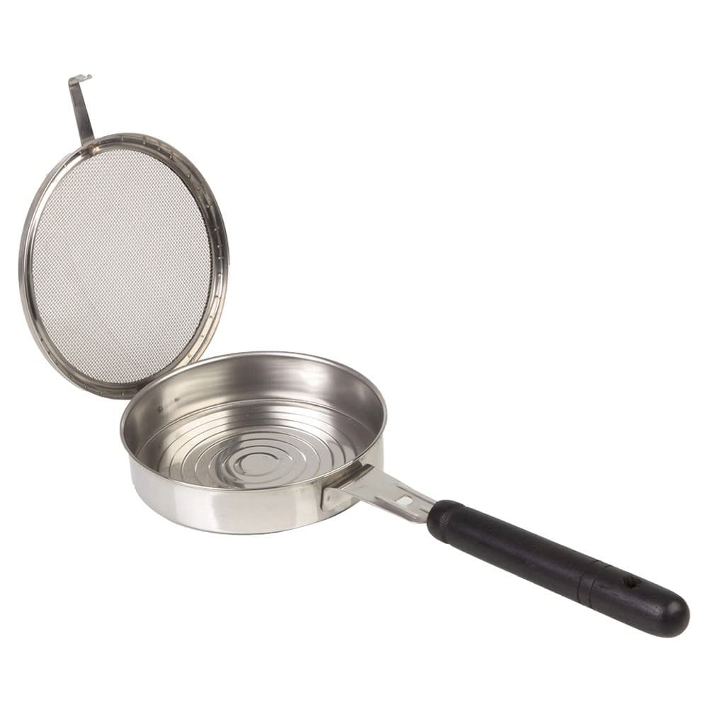 ALSANIDI, Stainless Steel Coffee Roaster, Silver, Size 13 Cm