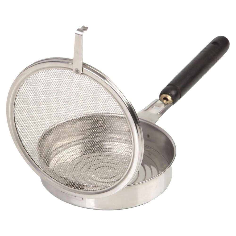 ALSANIDI, Stainless Steel Coffee Roaster, Silver, Size 13 Cm
