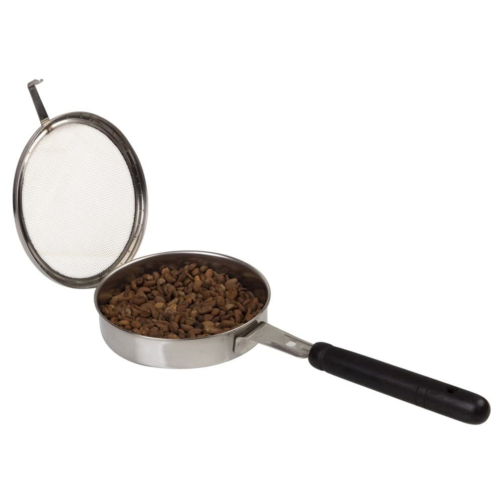 ALSANIDI, Stainless Steel Coffee Roaster, Silver, Size 13 Cm
