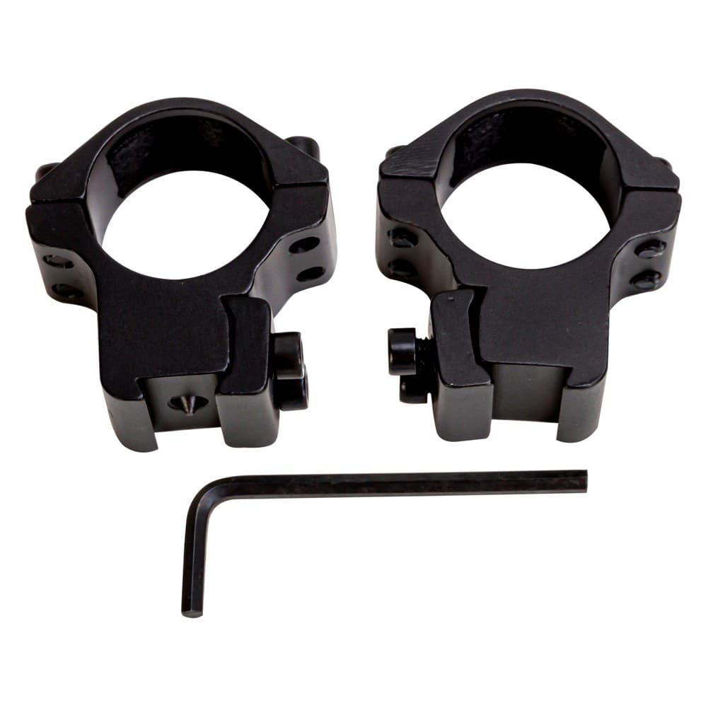 Nikko Stirling, Scope Base, Rifle Scope Base, Black, Set 2 pcs
