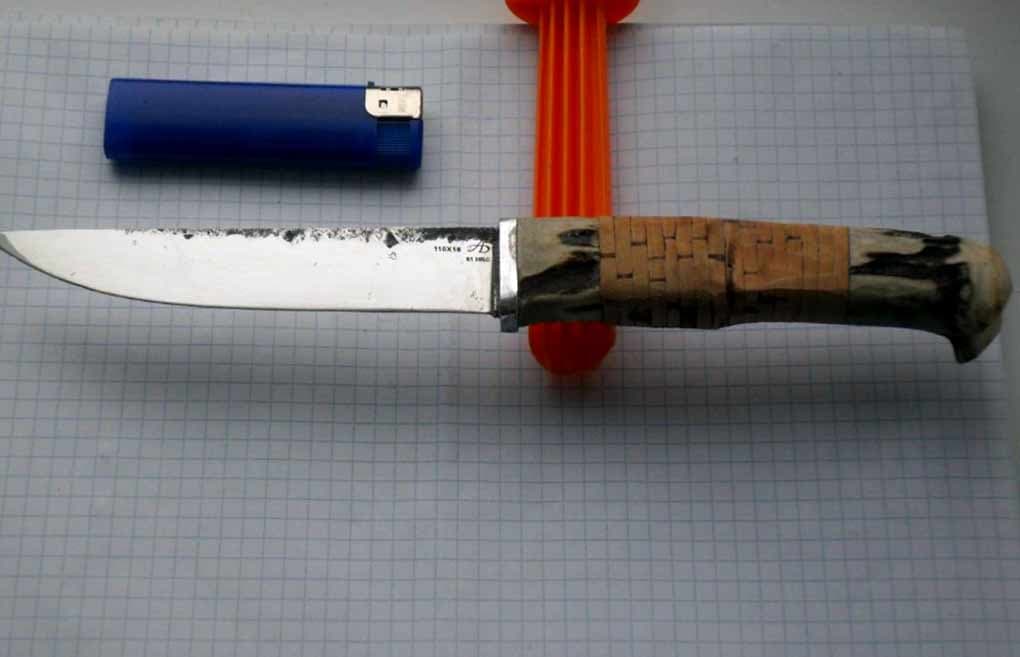 Охотничий нож баланс