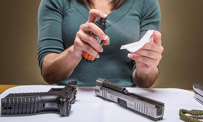 чистка оружия