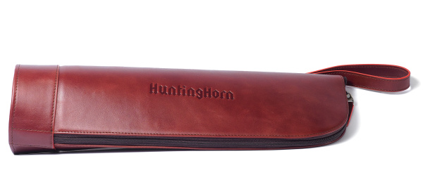 Чехол HuntingHorn для оптики кожа коричневый арт.HH203402 4