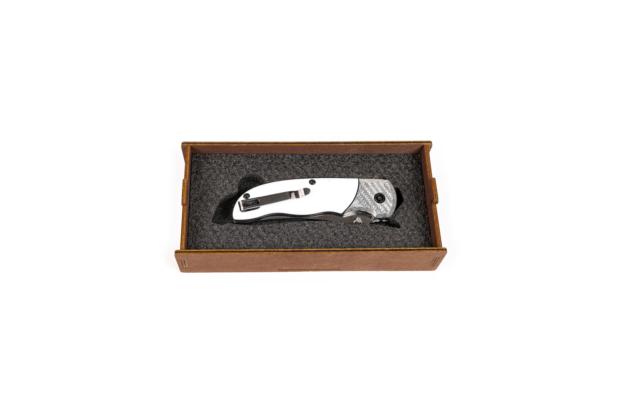 Нож складной ТайгаK340КарбонАкрил 4