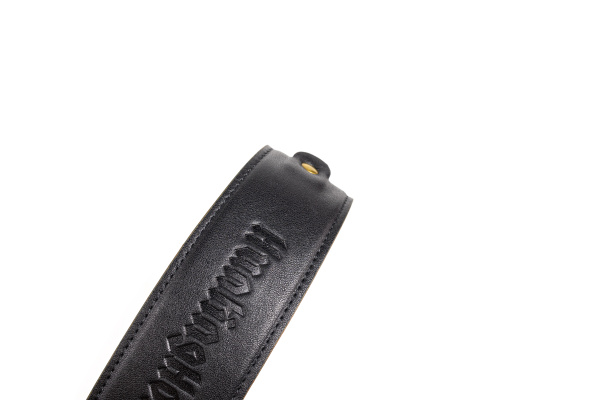 Ремень погонный HuntingHorn КожаЗамшаЧерный арт.HH123607 3