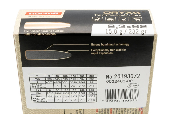 norma 9,3x62 oryx 2