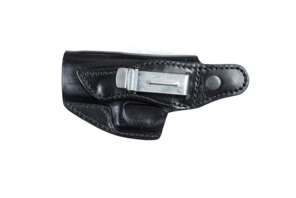 Кобура поясная мод.Jz Glock 19 закрытая кожа черный 2
