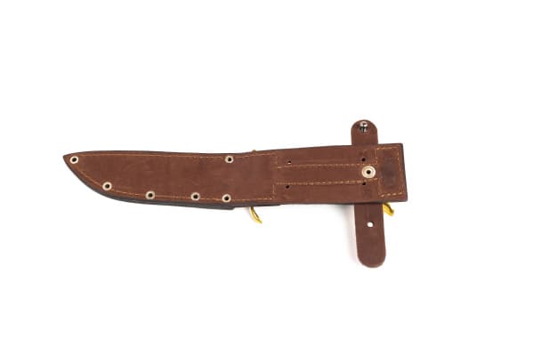 Нож H-28 Финка НКВДДАМАСККомплект литья латунь гладкоеГрабЗвезда 5