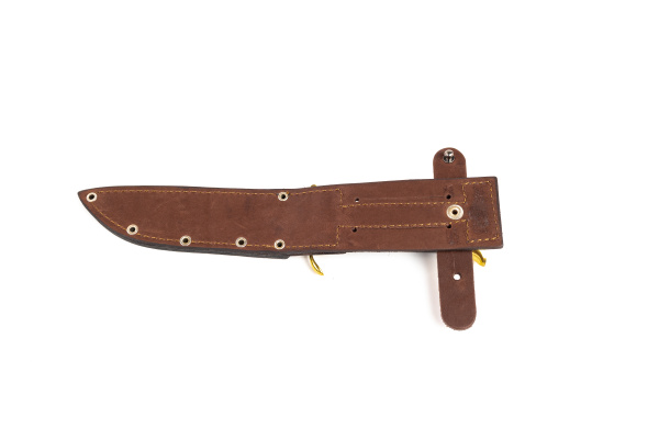 Нож H-28 Финка НКВДДАМАСККомплект литья латунь гладкоеГрабЗвезда 5