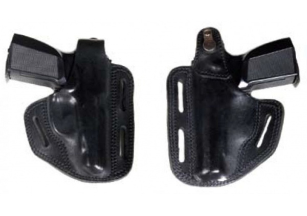 Кобура поясная VEKTOR из натуральной кожи для ПМ с фиксацией оружия через курок, арт.14-12 3