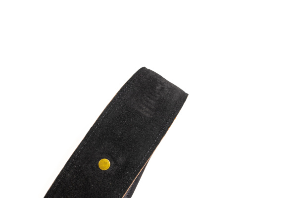 Ремень погонный HuntingHorn КожаЗамшаЧерный арт.HH123607 4