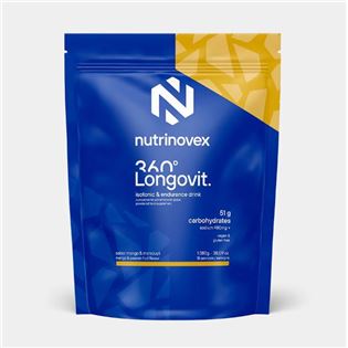 NUTRINOVEX ISOTÓNICO LONGOVIT 360º MANGO-MARACUYÁ 1080 G