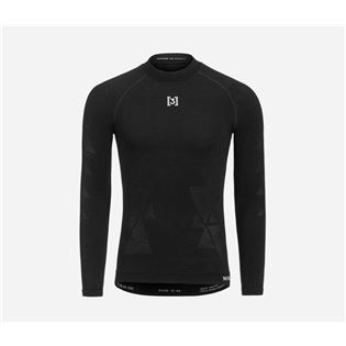 CAMISETA TERMICA INTERIOR HIRU MERINO NEGRA M/LARGA