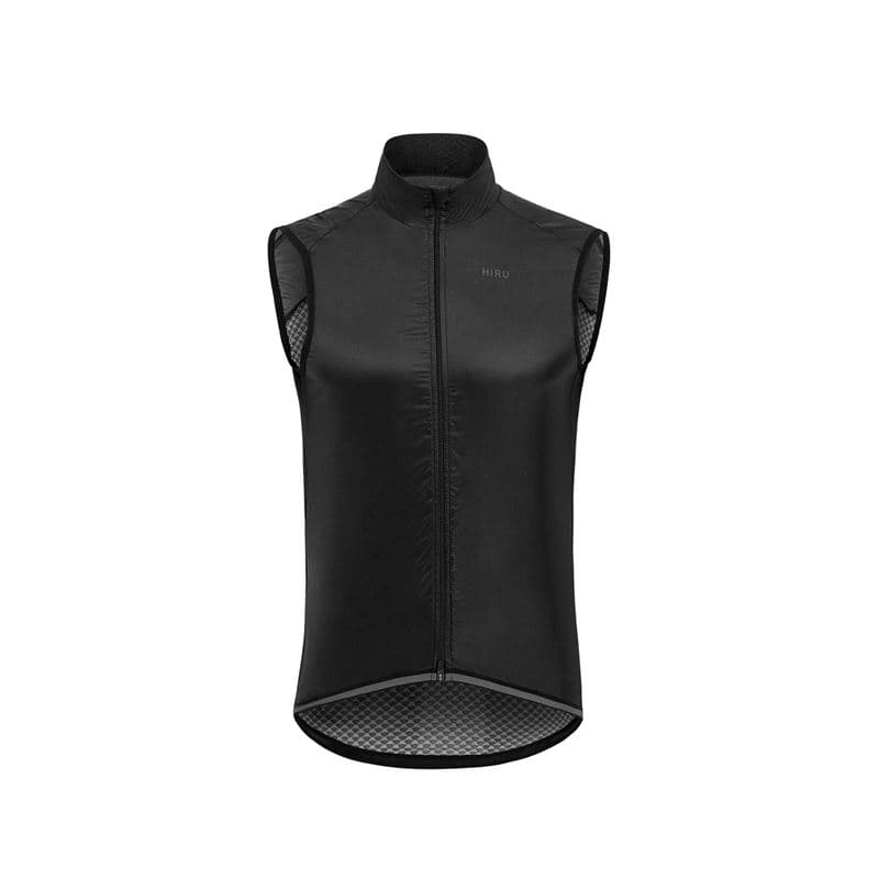 CHALECO CORTAVIENTOS HOMBRE HIRU CORE BLACK