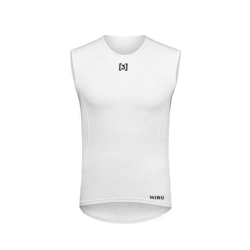 CAMISETA INTERIOR SIN MANGAS HIRU BLANCA