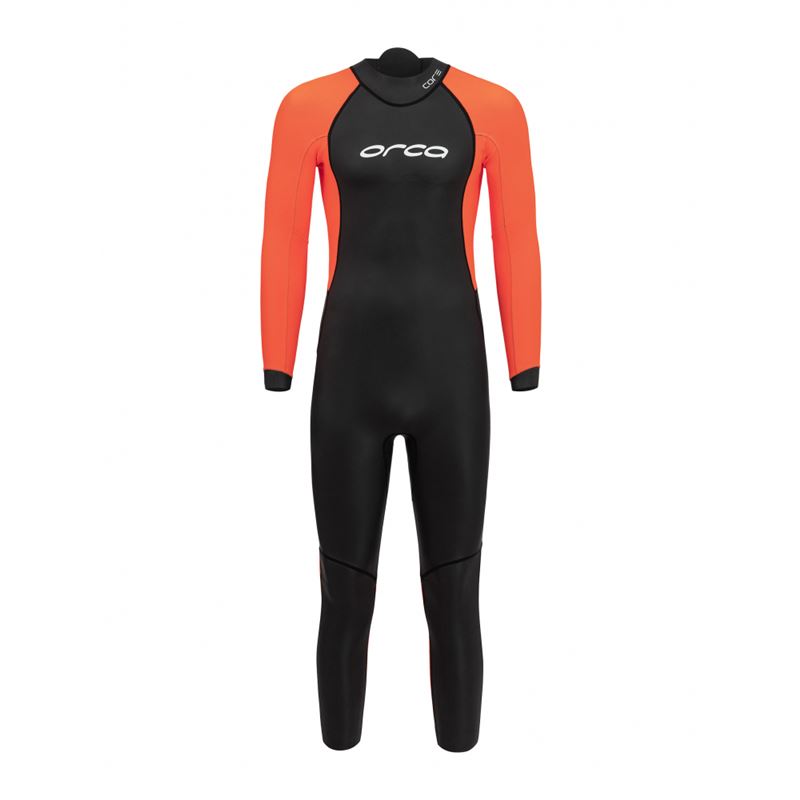 NEOPRENO HOMBRE ORCA OPENWATER CORE HI-VIS BLACK/ORANGE