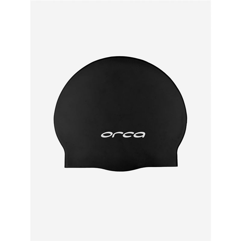GORRO DE NATACIÓN ORCA SILICONE SWIM CAP NEGRO