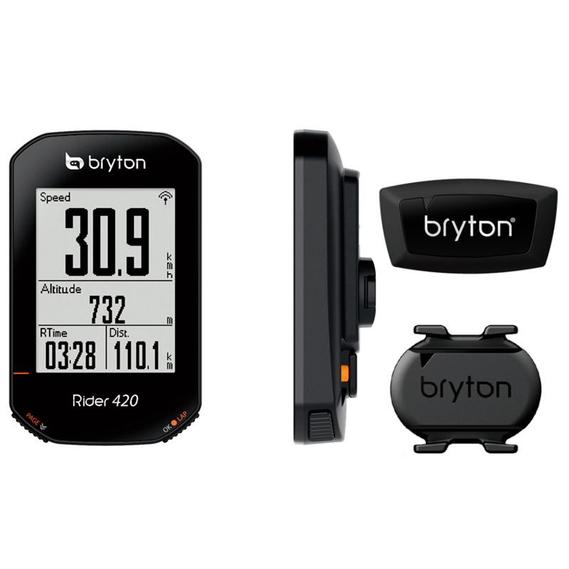 CICLOCOMPUTADOR GPS BRYTON RIDER 420T