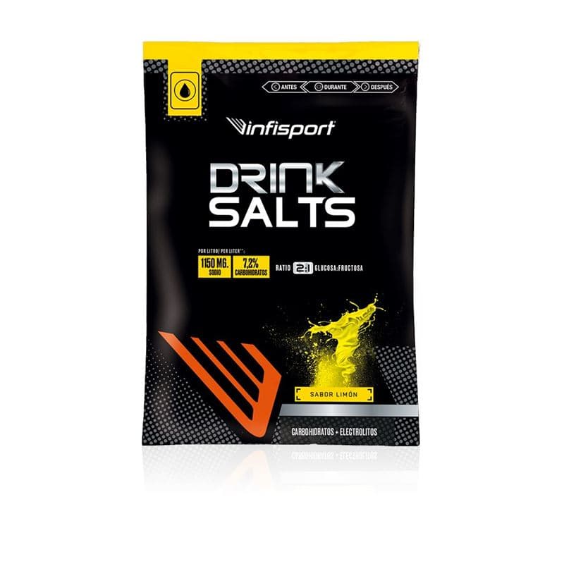 INFISPORT DRINK SALTS POLVO 2:1 LIMÓN 40 G