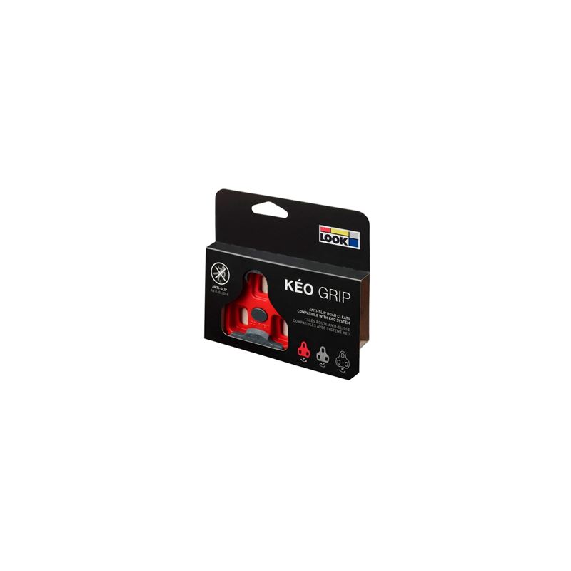 JUEGO DE CALAS LOOK KEO GRIP ROJO 9º