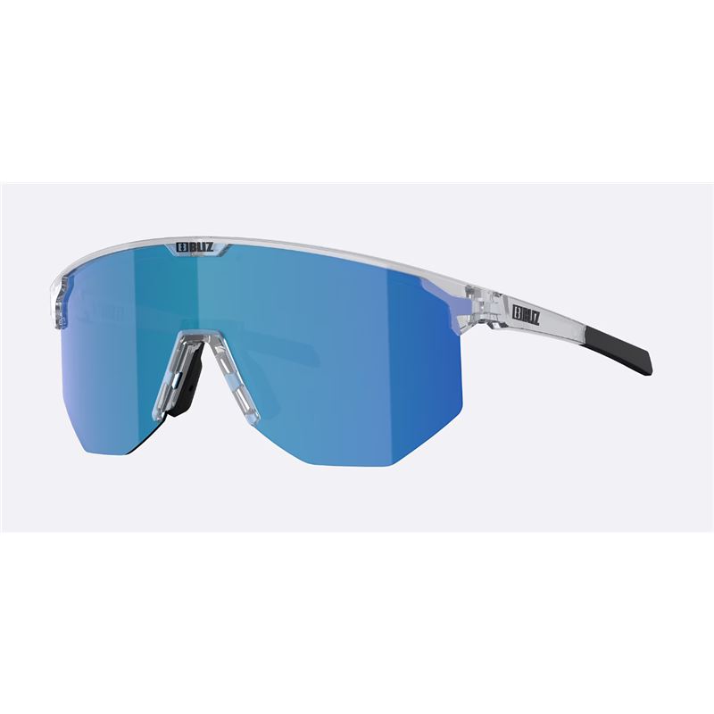 GAFAS BLIZ HERO TRANSPARENT WHITE - BROWN&BLUE MIRR