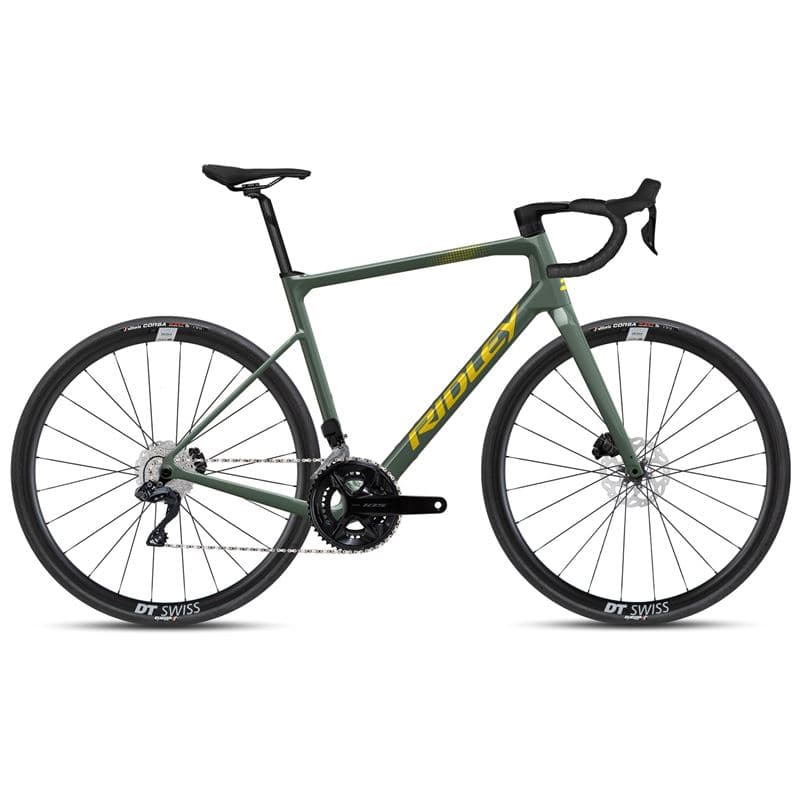 RIDLEY GRIFN 105 DI2 LICHEN GREEN - DARK YELLOW (25)