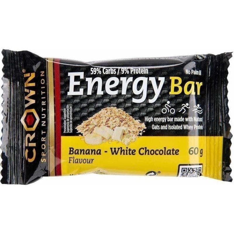 CROWN ENERGY BAR BANANA-CHOCO BLANCO 60GR