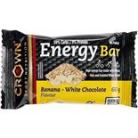 CROWN ENERGY BAR BANANA-CHOCO BLANCO 60GR