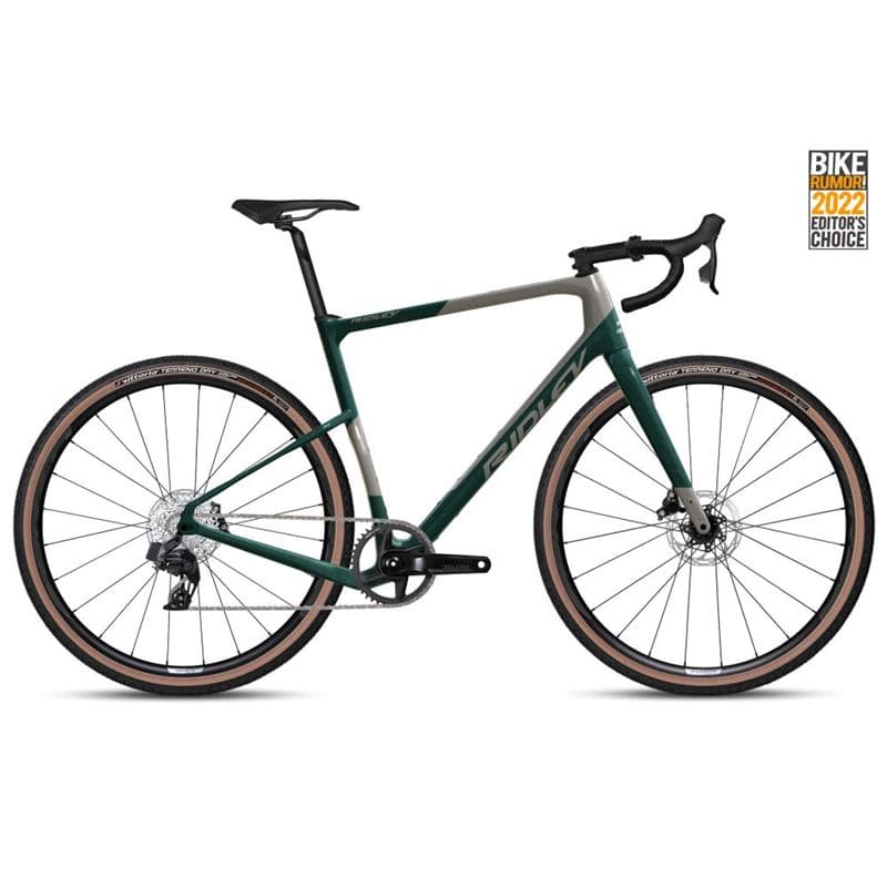 BICICLETA GRAVEL RIDLEY KANZO ADV SRAM APEX GREEN GREY