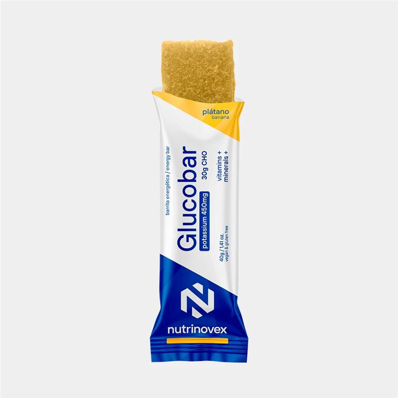 NUTRINOVEX BARRITA GLUCOBAR PLÁTANO 30G