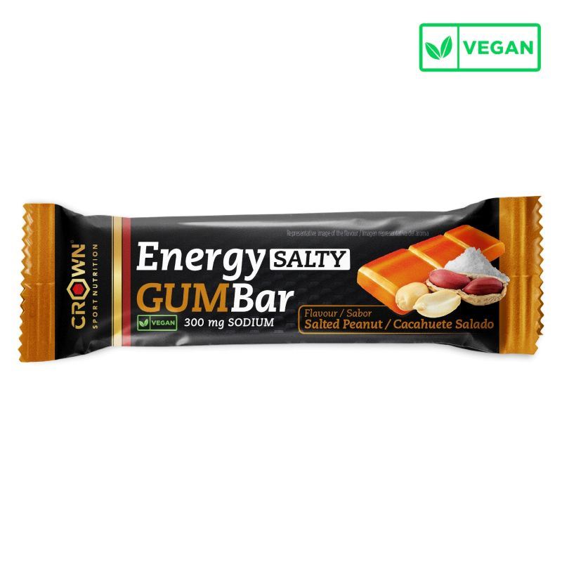 CROWN BARRITA GUM BAR VEGAN CACAHUETE SALADO