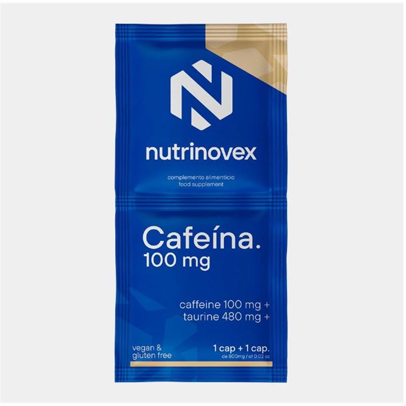 NUTRINOVEX CAFEINA 100MG 2 CAPS