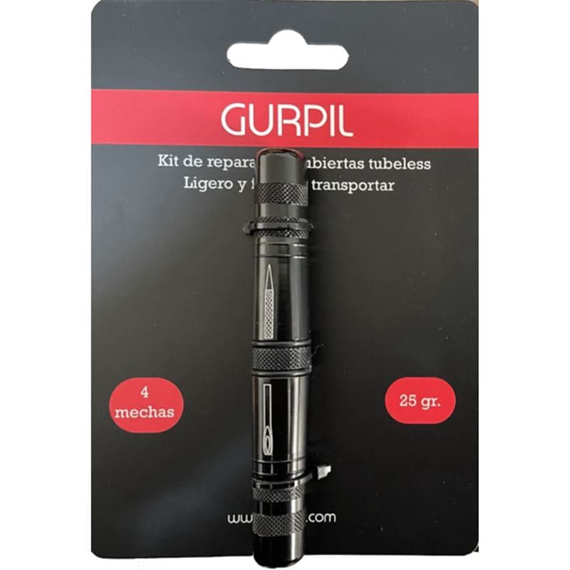 KIT REPARACIÓN TUBELESS + MECHAS GURPIL