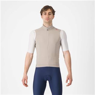 CHALECO CASTELLI ESPRESSO ARCILLA/GR OSC