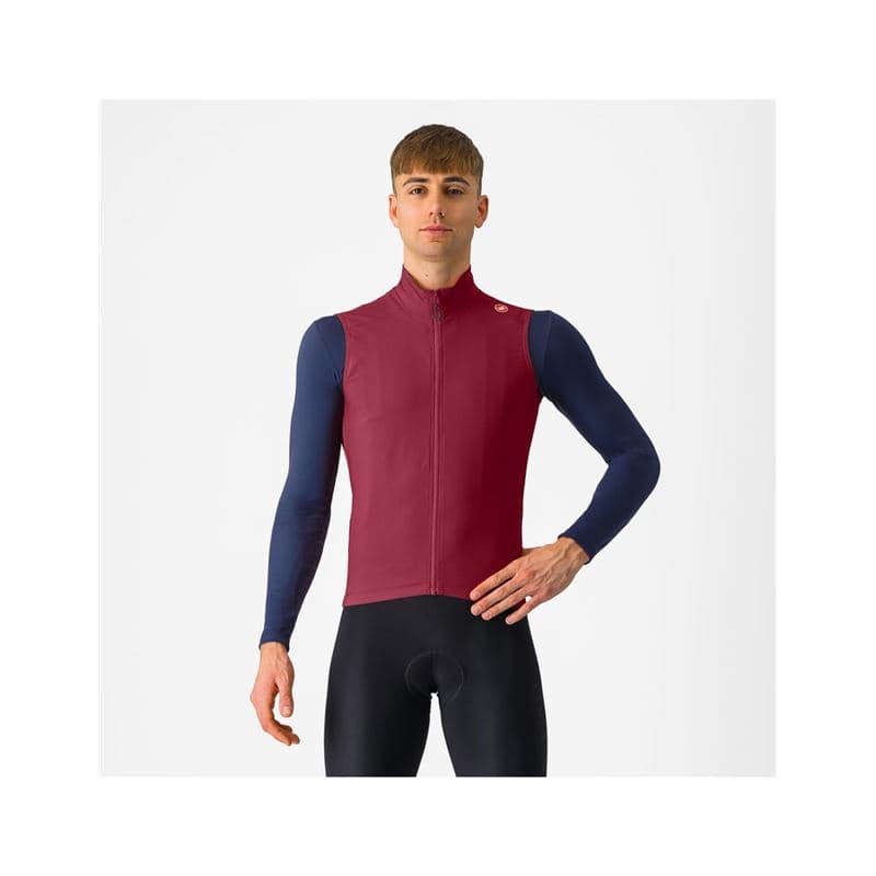 CHALECO CASTELLI ESPRESSO BURDEOS OSC