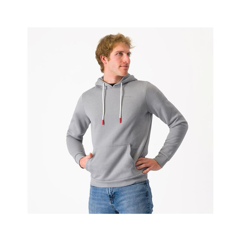 SUDADERA CASTELLI CON CAPUCHA CLASSICO GR COOL