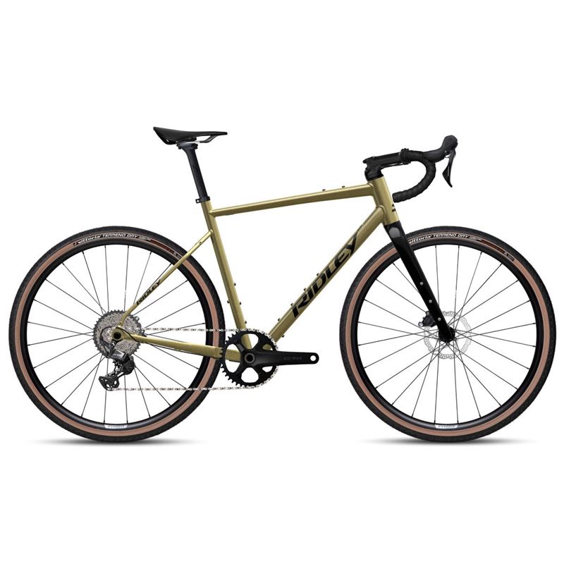 RIDLEY KANZO ADVENTURE ALU GRX600 1X BRONZE-BLACK