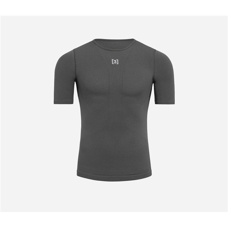 CAMISETA TERMICA HIRU M/CORTA S/COSTURAS GRIS