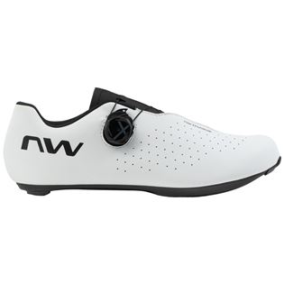 ZAPATILLAS NORTHWAVE SONIC PLUS WIDE BLANCO-NEGRO
