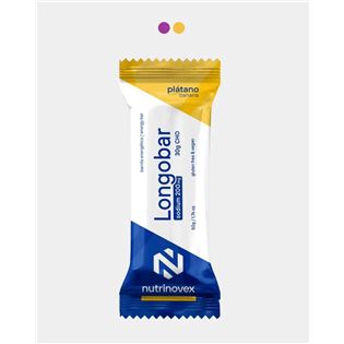 NUTRINOVEX BARRITA LONGOBAR PLÁTANO 30 G