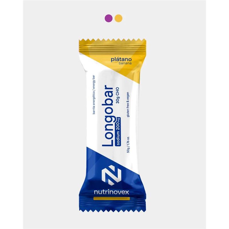 NUTRINOVEX BARRITA LONGOBAR PLÁTANO 30 G