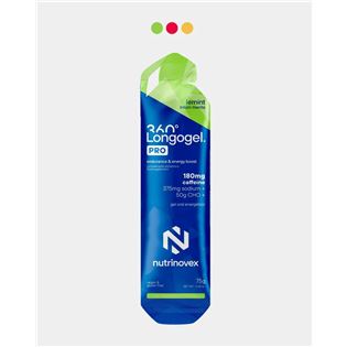 NUTRINOVEX LONGOGEL 360 PRO CAFEINA LIMON MENTA