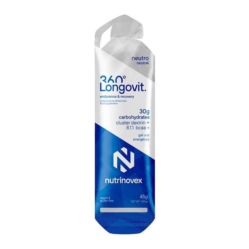 NUTRINOVEX GEL LONGOVIT 360º PRO NEUTRO 75G (50 CHO)