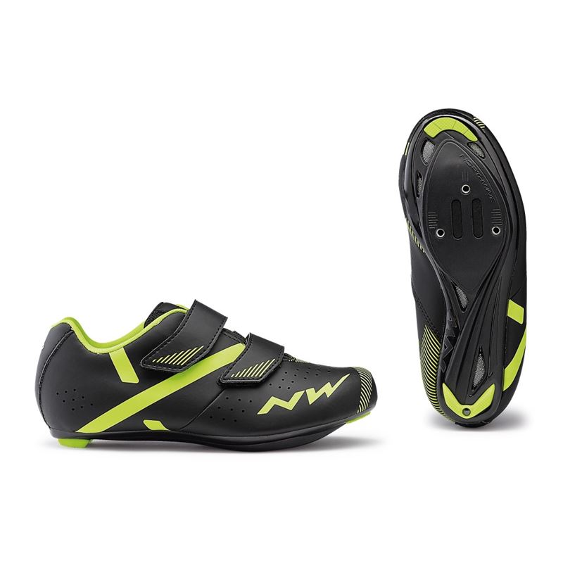 ZAPATILLAS NORTHWAVE TORPEDO 2 JR BLACK/FLUO
